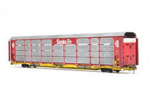 Load image into Gallery viewer, HO Brass CON OMI - Overland Models, Inc. ATSF - Santa Fe and TTX - Trailer Train Tri-Level Auto Rack Custom Painted No. 851832