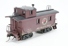 Load image into Gallery viewer, HO Brass NWSL - Northwest Short Line NP - Northern Pacific 1700 Series Wood Caboose As-Built Custom Painted & Weathered No. 1203
