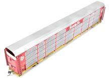 Load image into Gallery viewer, HO Brass CON OMI - Overland Models, Inc. ATSF - Santa Fe and TTX - Trailer Train Tri-Level Auto Rack Custom Painted No. 851832