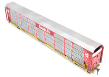 Load image into Gallery viewer, HO Brass CON OMI - Overland Models, Inc. ATSF - Santa Fe and TTX - Trailer Train Tri-Level Auto Rack Custom Painted No. 851832