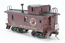 Load image into Gallery viewer, HO Brass NWSL - Northwest Short Line NP - Northern Pacific 1700 Series Wood Caboose As-Built Custom Painted & Weathered No. 1203