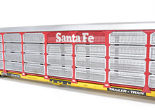 Load image into Gallery viewer, HO Brass CON OMI - Overland Models, Inc. ATSF - Santa Fe and TTX - Trailer Train Tri-Level Auto Rack Custom Painted No. 851832
