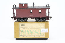 Load image into Gallery viewer, HO Brass NWSL - Northwest Short Line NP - Northern Pacific Wood Caboose As-Built Pro Painted No. 1734