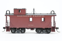 Load image into Gallery viewer, HO Brass NWSL - Northwest Short Line NP - Northern Pacific Wood Caboose As-Built Pro Painted No. 1734