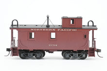 Load image into Gallery viewer, HO Brass NWSL - Northwest Short Line NP - Northern Pacific Wood Caboose As-Built Pro Painted No. 1734