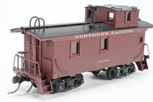 Load image into Gallery viewer, HO Brass NWSL - Northwest Short Line NP - Northern Pacific Wood Caboose As-Built Pro Painted No. 1734