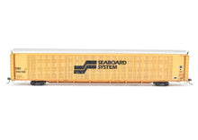 Load image into Gallery viewer, HO Brass CON OMI - Overland Models, Inc. Seaboard System Safe-T-Pack Auto Rack F/P No. 600108