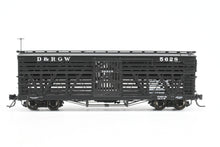 Load image into Gallery viewer, HOn3 Blackstone Models D&RGW - Denver & Rio Grande Western 30' Stock Car No. 5628