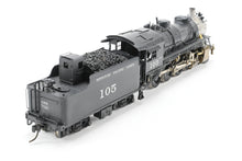 Load image into Gallery viewer, HO Brass Custom Joe G. Collias Scratch Built MP - Missouri Pacific 2-8-0 No. 105 AS-IS NO MOTOR/GEARBOX