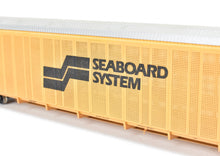 Load image into Gallery viewer, HO Brass CON OMI - Overland Models, Inc. SBD - Seaboard System Safe-T-Pack Auto Rack F/P No. 600108