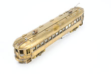 Load image into Gallery viewer, HO Brass Suydam CNS&M - North Shore Line 737T "Skokie" Steel Interurban Coach Unpowered Trailer