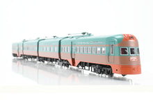 Load image into Gallery viewer, HO ConCor CNS&M - North Shore Line "Electroliner" 4-Car Set Train No. 1 Units 801 - 802