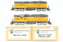 Load image into Gallery viewer, HO Brass Oriental Limited UP - Union Pacific EMD GP9/GP9B 1750 HP Each, Custom Painted Nos. 142/142B