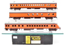 Load image into Gallery viewer, HO Brass NPP - Nickel Plate Products MILW - Milwaukee Road Hiawatha 3-Car Set FP