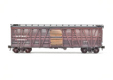 Load image into Gallery viewer, HO Brass Pecos River Brass ATSF - Santa Fe SK-S Stock Car C/P and Weathered