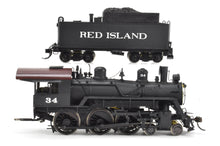 Load image into Gallery viewer, HO Brass PFM - Samhongsa L&A - Louisiana & Arkansas 4-6-0 Ten Wheeler CP Private Road "Red Island" #34 Tender Modified for Coal