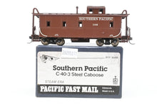 Load image into Gallery viewer, HO Brass CON PFM - SKI SP - Southern Pacific Steam Era C-40-3 Steel Caboose Factory Painted No. 1145