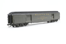 Load image into Gallery viewer, HO Brass CON TCY - The Coach Yard ATSF - Santa Fe Heavyweight Baggage Express ACF "Fishbelly" Underframe FP No.257 REBOXX