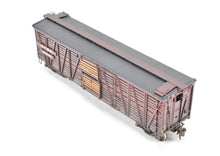 Load image into Gallery viewer, HO Brass Pecos River Brass ATSF - Santa Fe SK-S Stock Car C/P and Weathered
