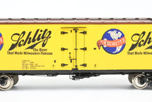 Load image into Gallery viewer, O Brass PSC - Precision Scale Co. PFE - Pacific Fruit Express 40’ R-30-12-9 Wood Refrigerator Car FP URTC 93185 Schlitz