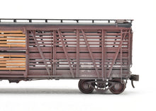 Load image into Gallery viewer, HO Brass Pecos River Brass ATSF - Santa Fe SK-S Stock Car C/P and Weathered