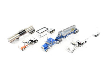 Load image into Gallery viewer, S Diecast CON 1:64th Scale Trucks/Semi Trailers Set of Three + One Extra Tank Trailer