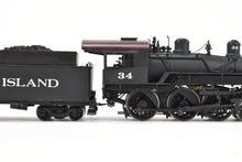 Load image into Gallery viewer, HO Brass PFM - Samhongsa L&A - Louisiana & Arkansas 4-6-0 Ten Wheeler CP Private Road "Red Island" #34 Tender Modified for Coal
