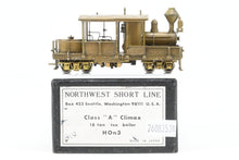 Load image into Gallery viewer, HO Brass CON NWSL - Northwest Short Line Various Logging 15 Ton "Tee Boiler" Class A Climax