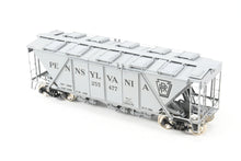 Load image into Gallery viewer, O Brass PSC - Precision Scale Co. PRR - Pennsylvania Railroad 70 Ton H-30 Class Covered Hopper Factory Painted Grey No. 255477
