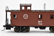 Load image into Gallery viewer, HO Brass OMI - Overland Models, Inc. MP - Missouri Pacific Wood-Side Caboose F/P #708