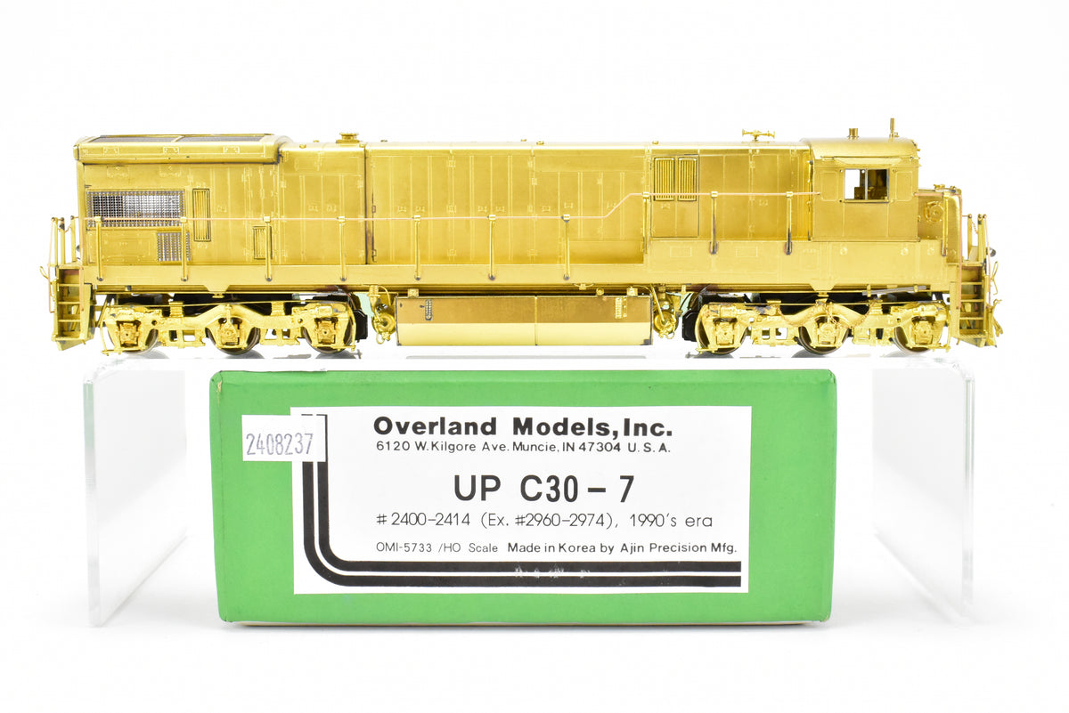 HO Brass OMI - Overland Models Inc. UP - Union Pacific GE C30-7