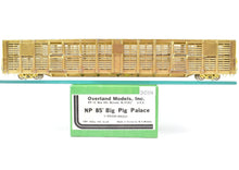 Load image into Gallery viewer, HO Brass OMI - Overland Models, Inc. NP - Northern Pacific 85' Big Pig Palace Stock Car #84300-84321