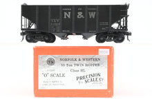 Load image into Gallery viewer, O Brass PSC - Precision Scale Co. N&W - Norfolk & Western 55 Ton Twin Hopper Class HL Custom Painted No. 24819
