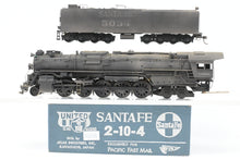 Load image into Gallery viewer, HO Brass PFM - United ATSF - Santa Fe 2-10-4 Custom Painted and Weathered No. 5034