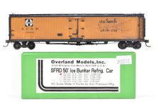 Load image into Gallery viewer, HO Brass OMI - Overland Models, Inc. ATSF - Santa Fe SFRD Rr-10 Class 50' Ice Bunker Wood Refrigerator Car C/P Weathered