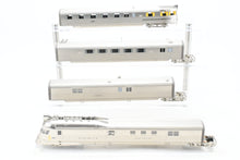 Load image into Gallery viewer, HO Brass CIL - Challenger Imports CB&Q - Burlington Route Pioneer Zephyr 4-Car Set Late Version w/Raised Headlight Lighted FP
