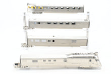 Load image into Gallery viewer, HO Brass CIL - Challenger Imports CB&Q - Burlington Route Pioneer Zephyr 4-Car Set Late Version w/Raised Headlight Lighted FP