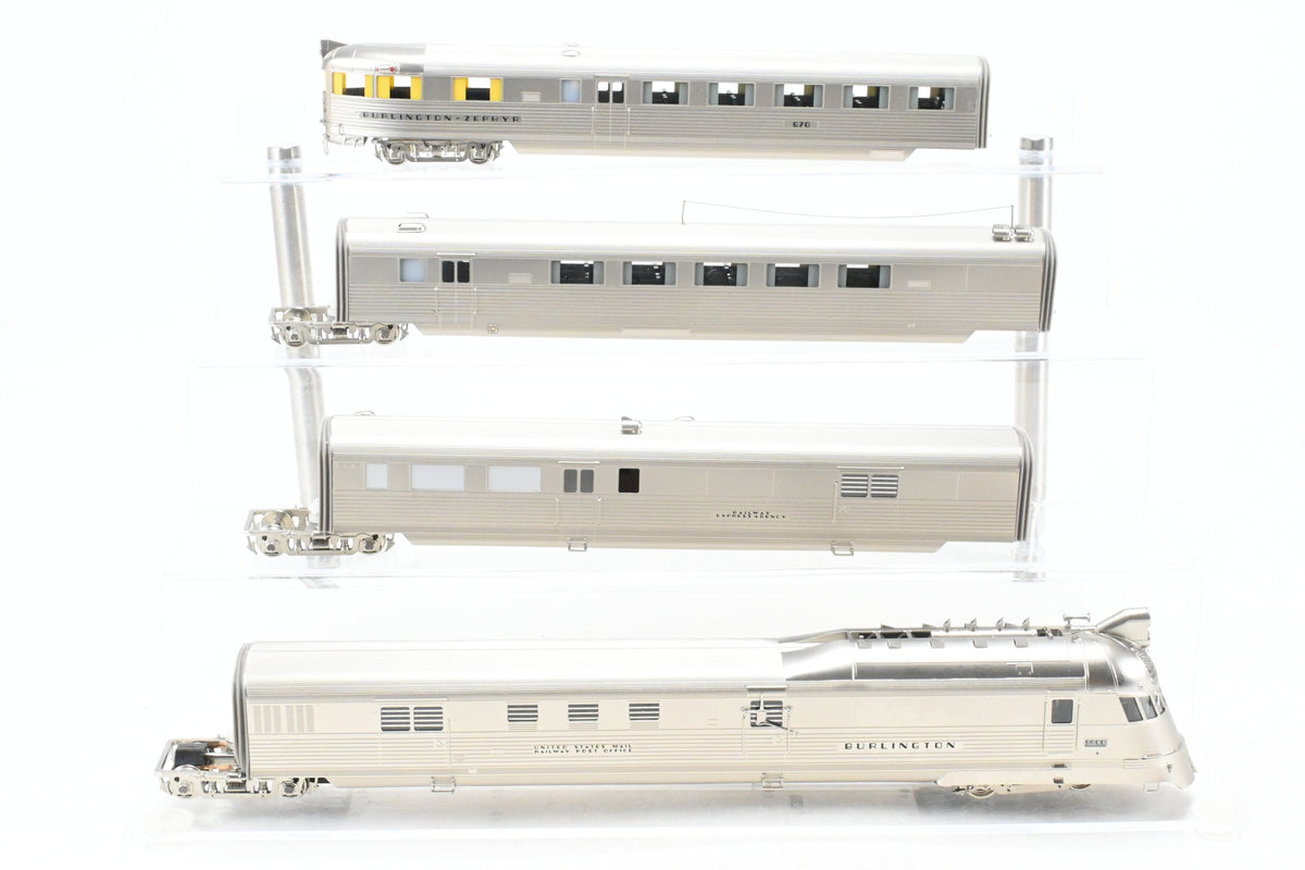 HO Brass CIL - Challenger Imports CB&Q - Burlington Route Pioneer