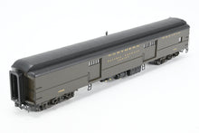 Load image into Gallery viewer, HO Brass W&R Enterprises NP - Northern Pacific Baggage Auto Car Factory Painted Pullman Green No. 1588
