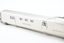 Load image into Gallery viewer, HO Brass CIL - Challenger Imports CB&Q - Burlington Route Pioneer Zephyr 4-Car Set Late Version w/Raised Headlight Lighted FP