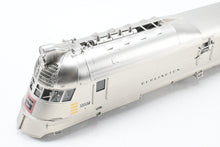 Load image into Gallery viewer, HO Brass CIL - Challenger Imports CB&Q - Burlington Route Pioneer Zephyr 4-Car Set Late Version w/Raised Headlight Lighted FP
