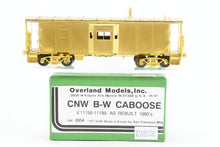 Load image into Gallery viewer, HO Brass OMI - Overland Models, Inc. C&NW - Chicago & North Western Steel Bay Window Caboose No. 11150-11199 As Rebuilt 1980s