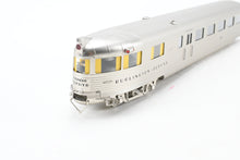 Load image into Gallery viewer, HO Brass CIL - Challenger Imports CB&Q - Burlington Route Pioneer Zephyr 4-Car Set Late Version w/Raised Headlight Lighted FP