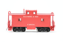 Load image into Gallery viewer, HO Brass OMI - Overland Models, Inc. B&O - Baltimore & Ohio I-10 Caboose Pre-Rebuild 1937 Era Factory Painted No. C-2634