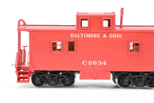 Load image into Gallery viewer, HO Brass OMI - Overland Models, Inc. B&O - Baltimore & Ohio I-10 Caboose Pre-Rebuild 1937 Era Factory Painted No. C-2634