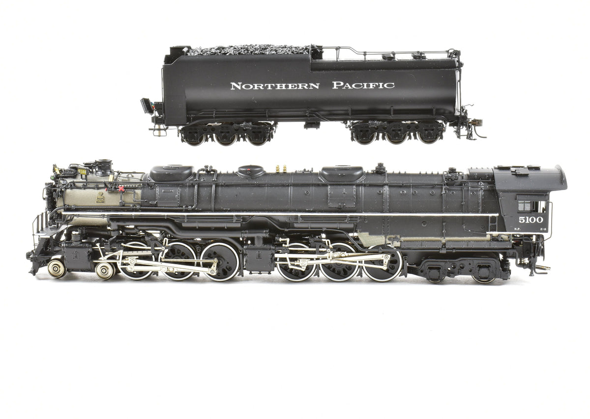 HO Brass CON Sunset Models NP - Northern Pacific Z-6 4-6-6-4 Challenger No.  5100 FP with QSI DCC & Sound