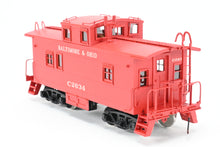 Load image into Gallery viewer, HO Brass OMI - Overland Models, Inc. B&O - Baltimore & Ohio I-10 Caboose Pre-Rebuild 1937 Era Factory Painted No. C-2634