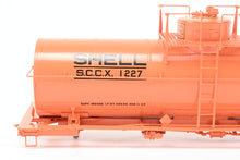 Load image into Gallery viewer, O Brass PSC - Precision Scale Co. Various Roads ACF 10,000 Gallon Insulated Tank Car Factory Painted Orange Shell SCCX 1227