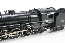 Load image into Gallery viewer, HO Brass NWSL - Northwest Short Line NP - Northern Pacific Class Q-6 4-6-2 Pacific Can Motor Upgrade Pro-Painted No. 2248