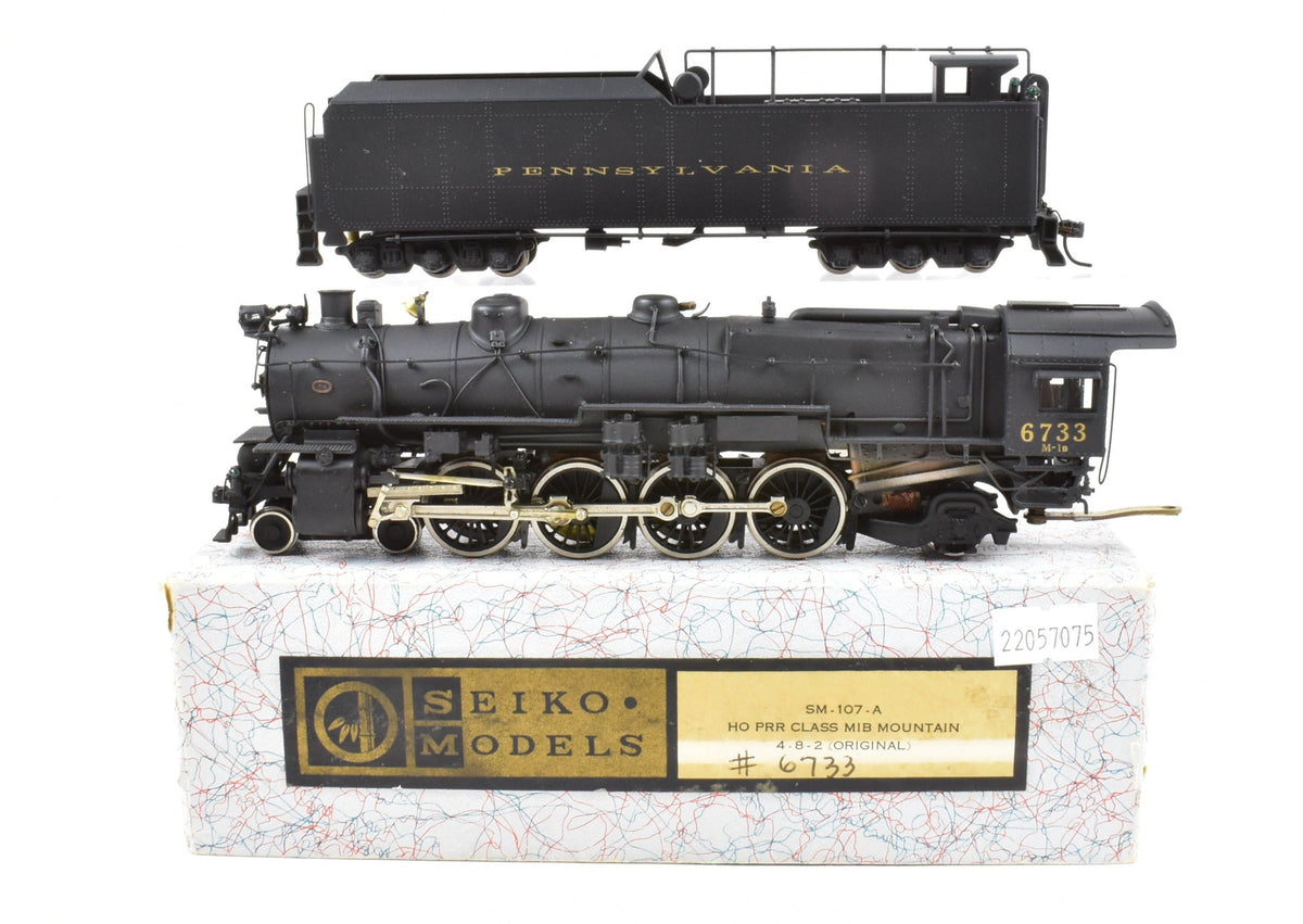 HO Brass Gem Models PRR - Pennsylvania Railroad M-1B 4-8-2